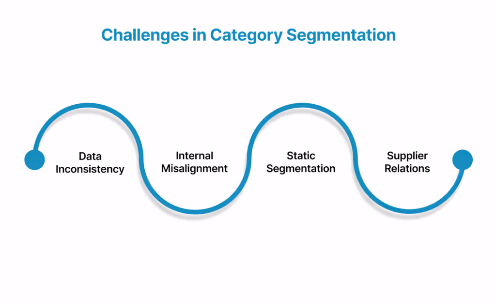 Challenges in Category Segmentation