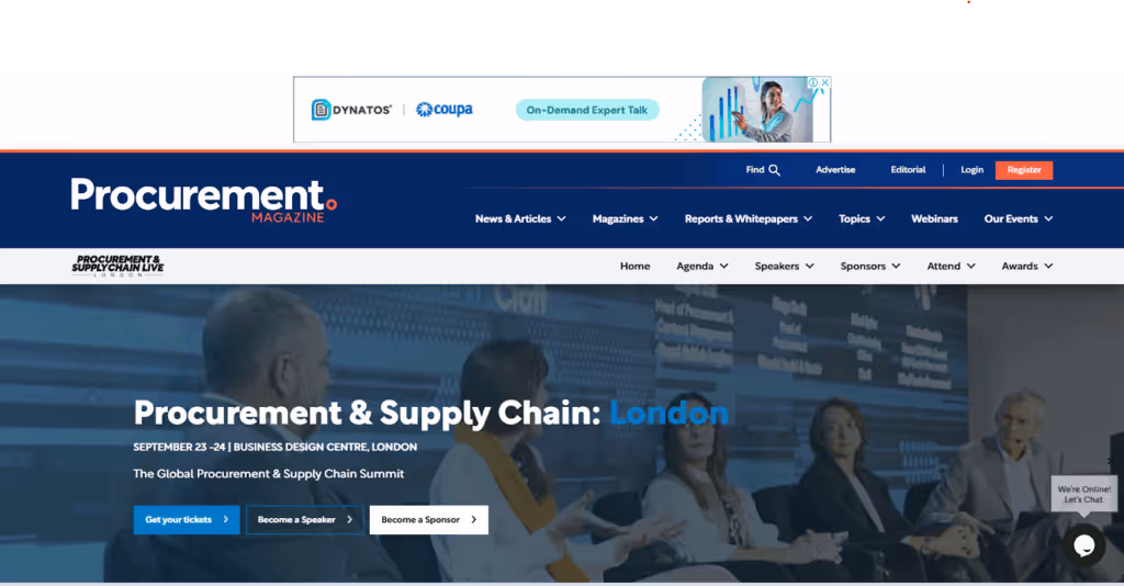 Procurement & Supply Chain LIVE London 2025