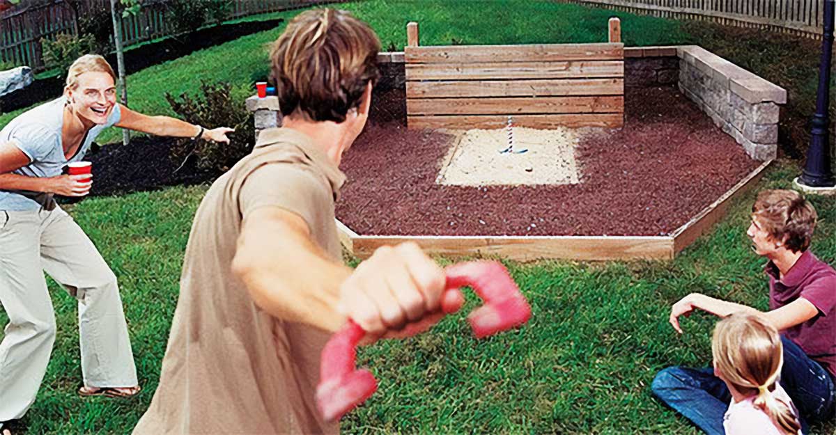 outdoor horseshoes