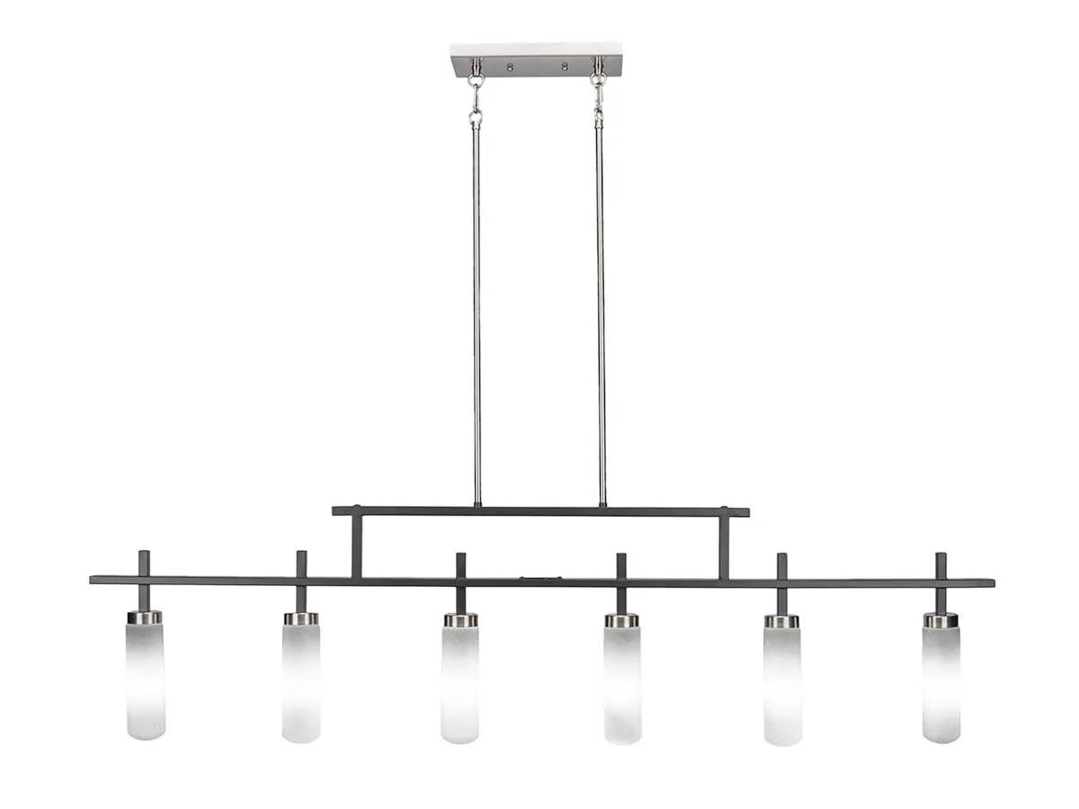 6 really tall cylinder lights