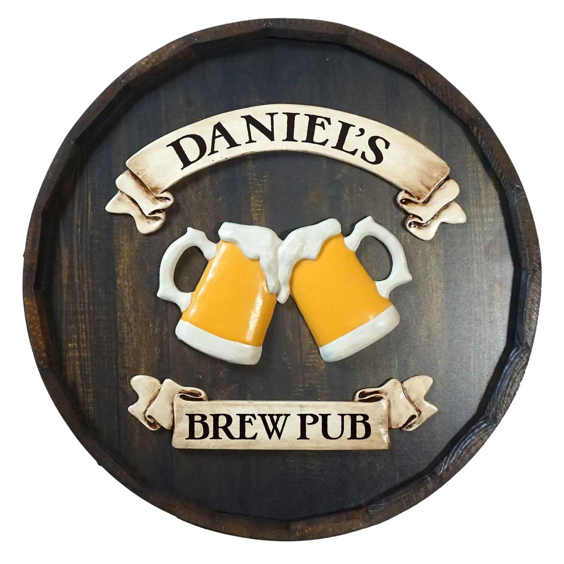 Daniel's Brew Pub custom signage
