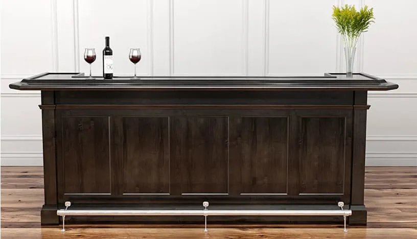 Marin straight front home bar