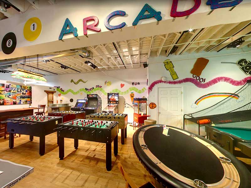 lower level arcade photoshoot