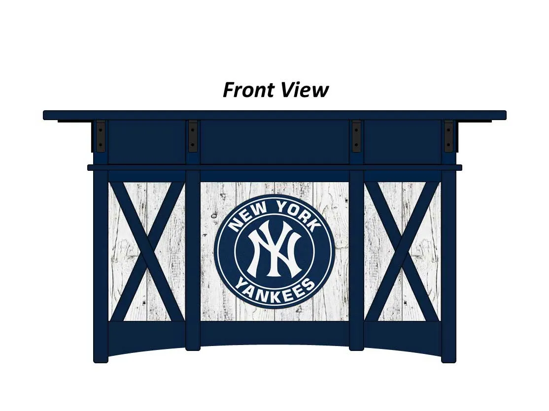 Yankees bar, front view