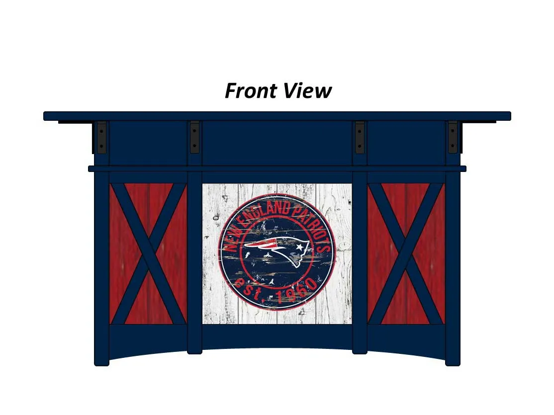 Patriot bar, front view