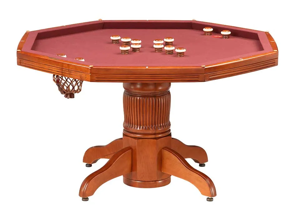 Darafeev Corsica octagon shape bumper pool table