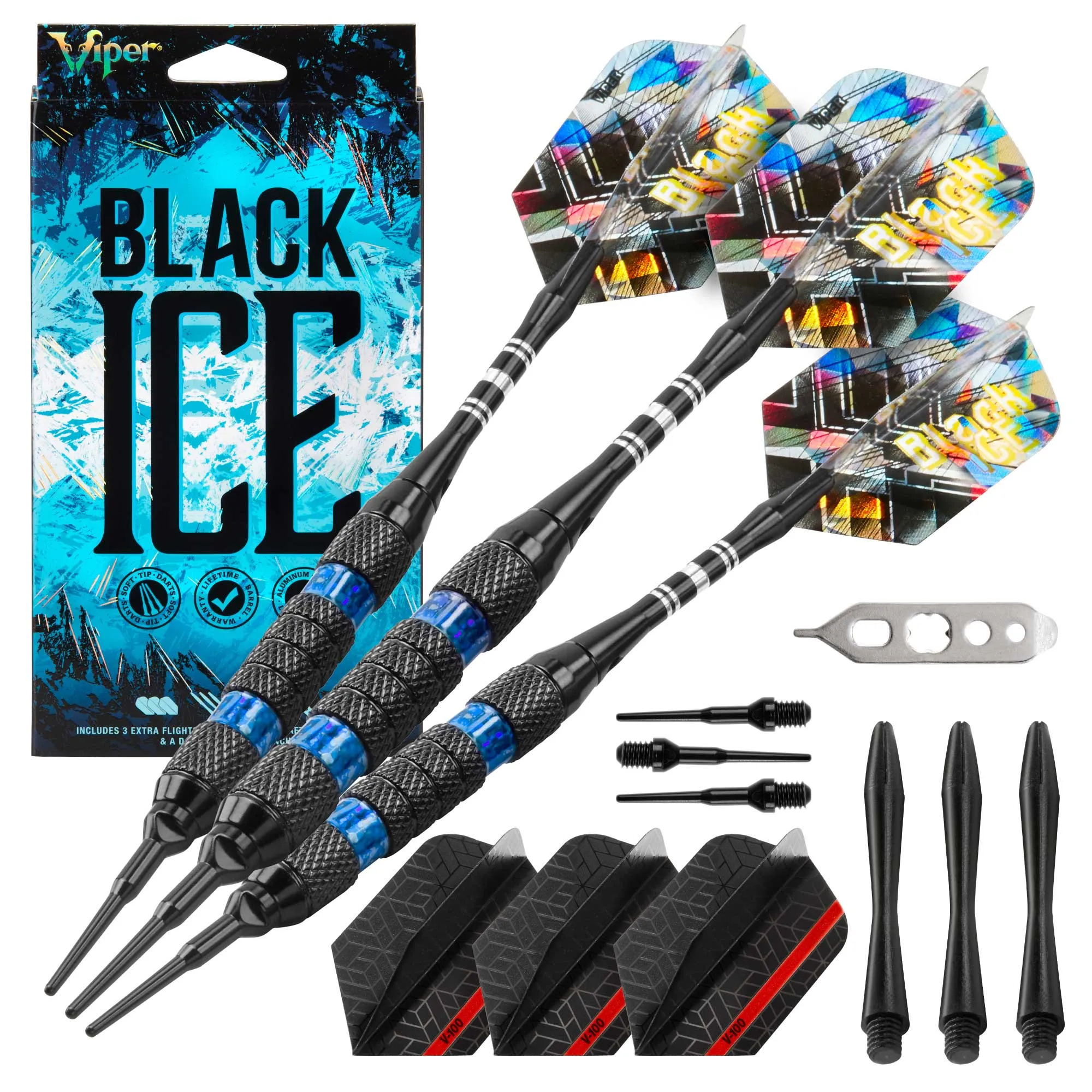 Black Ice dart set