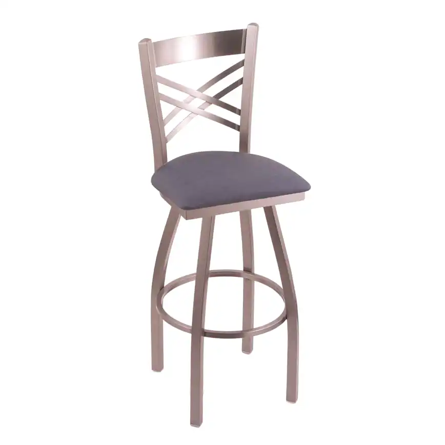 bar stool with a back