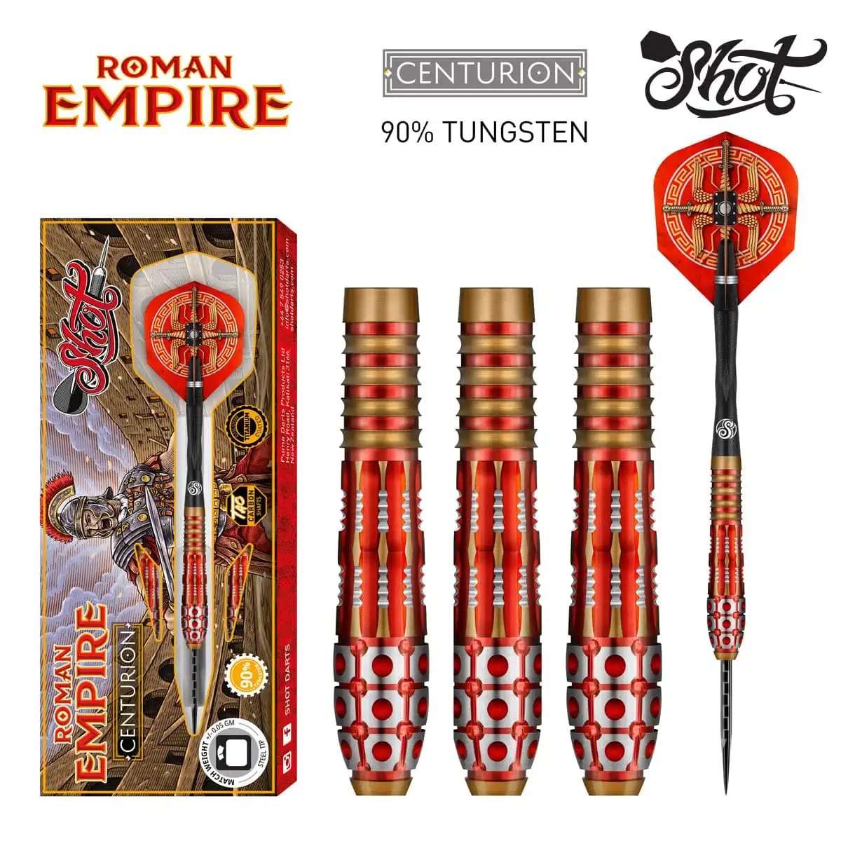 Shot Darts Roman Empire line