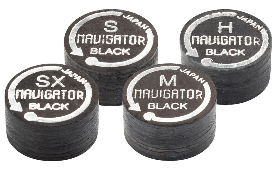 Navigator cue tips in black