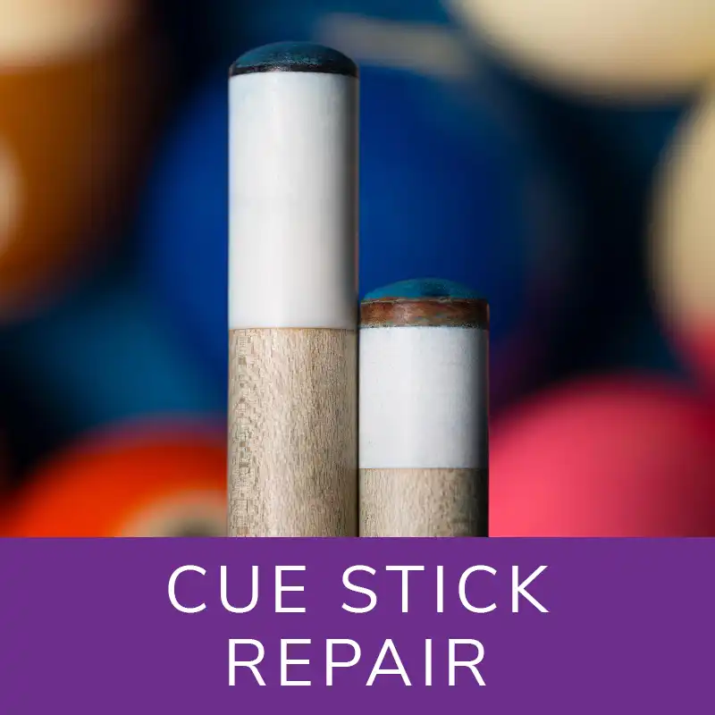 Cue Stick Repair Button