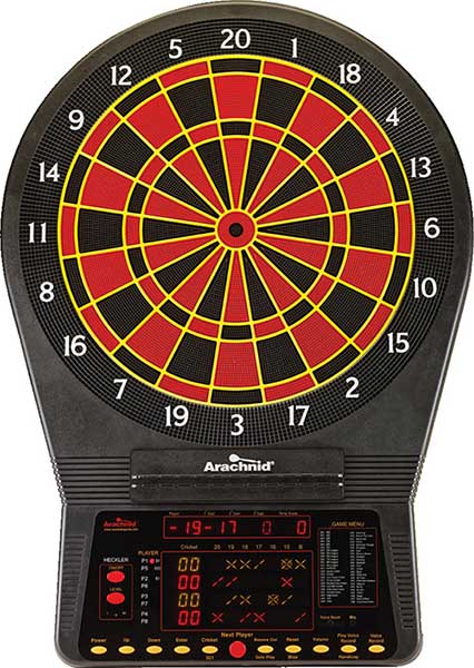 arachnid soft tip dart board