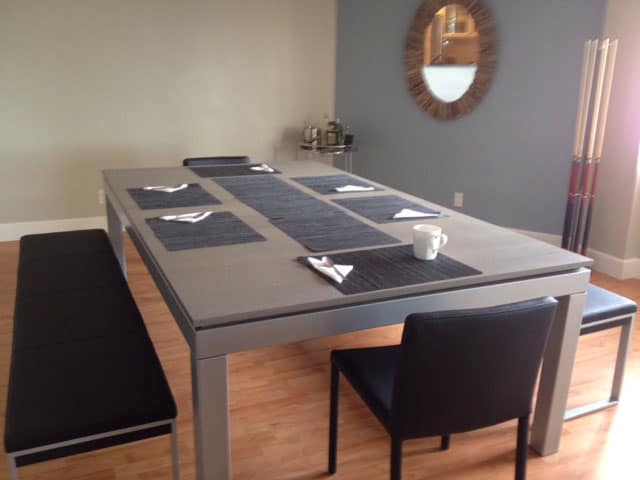 pool table conversion top