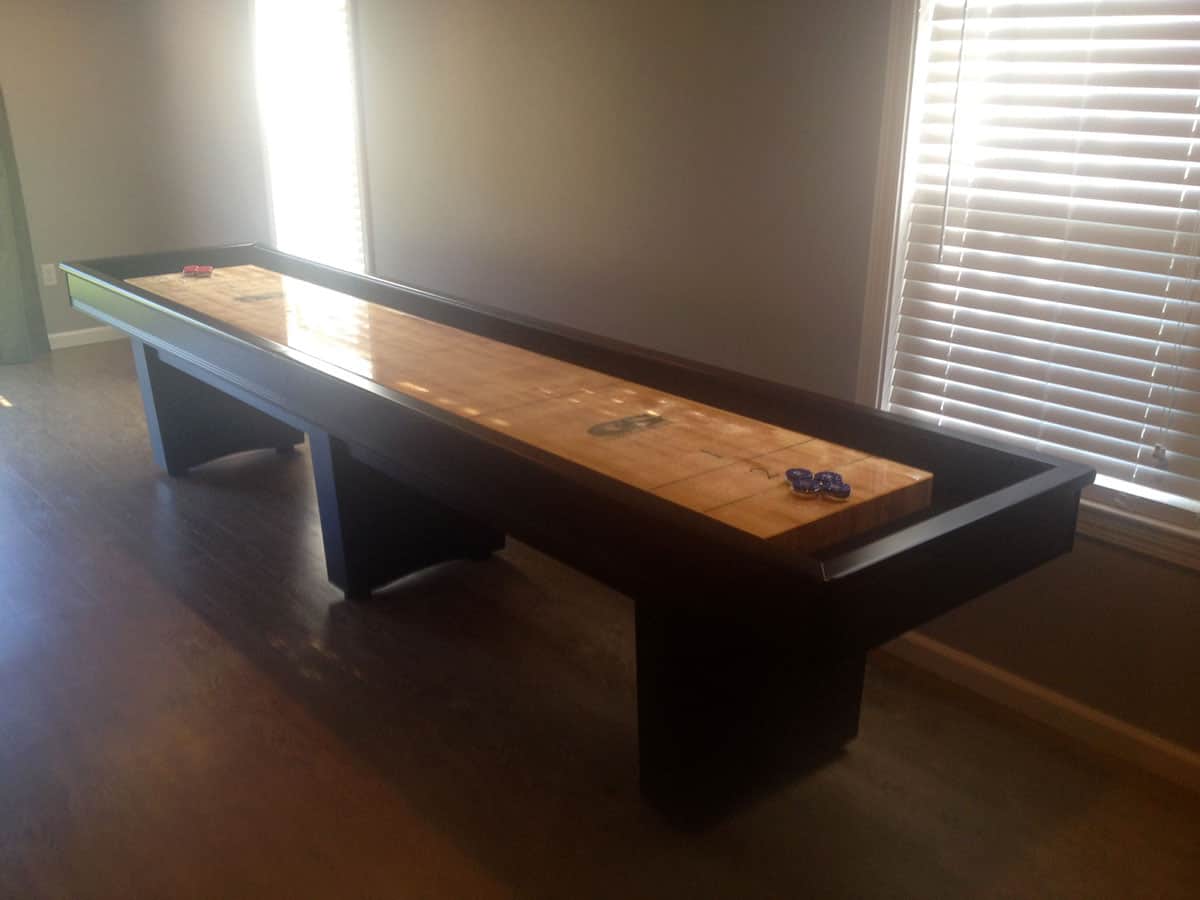 shuffleboard table