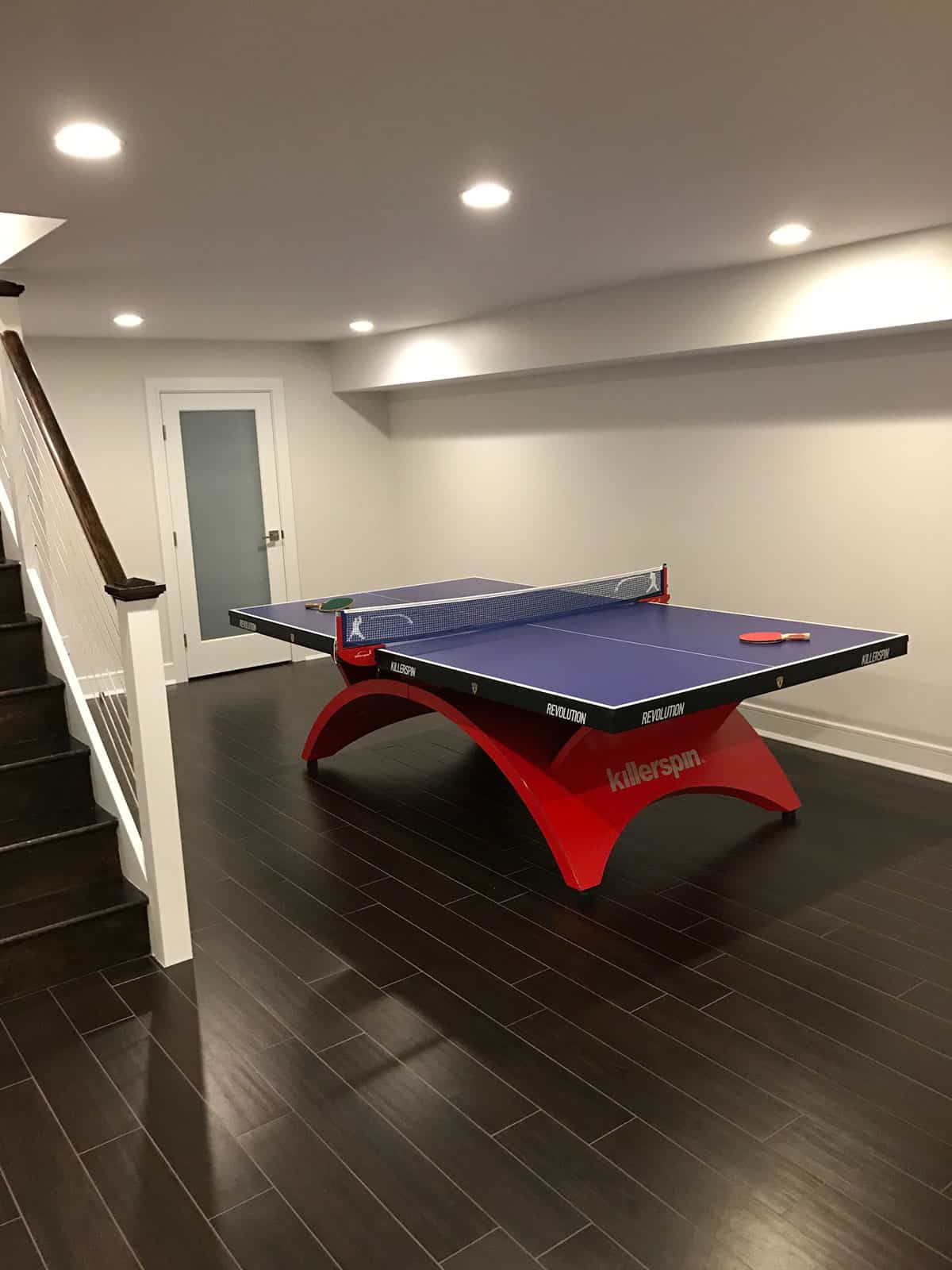 blue killerspin indoor ping pong table tennis