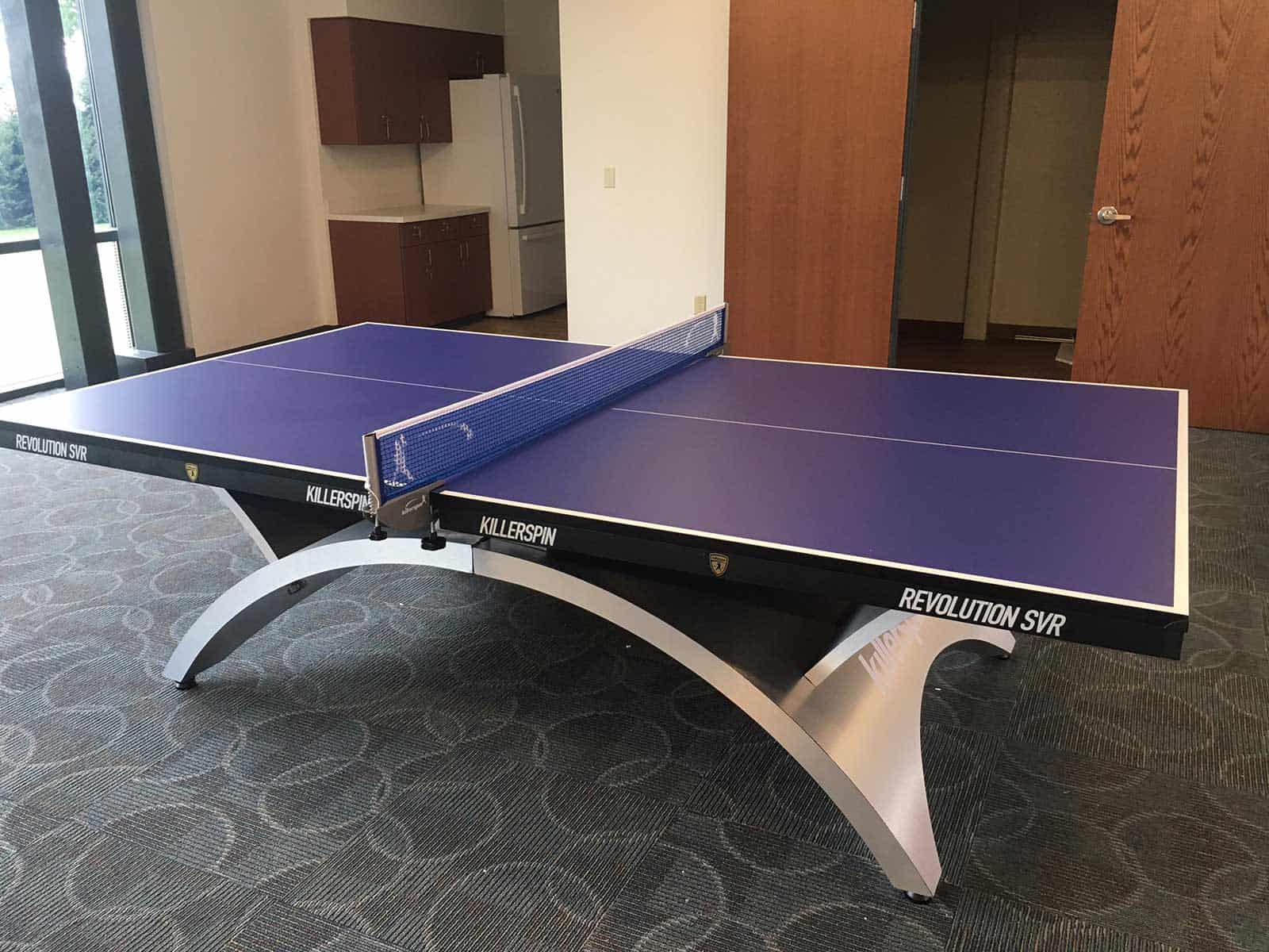 blue killerspin WCSU table tennis ping pong