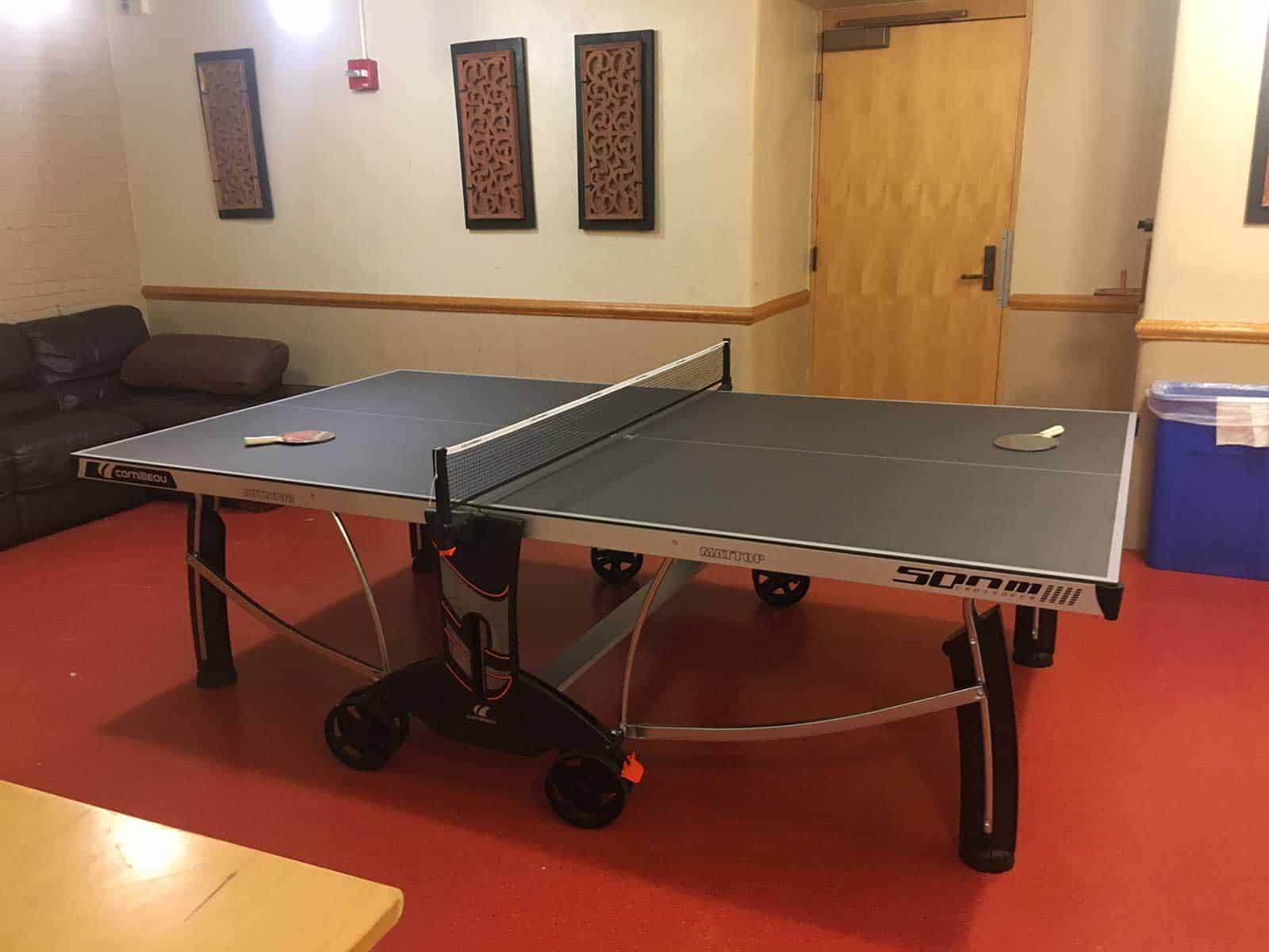cornilleou ping pong table tennis yale university