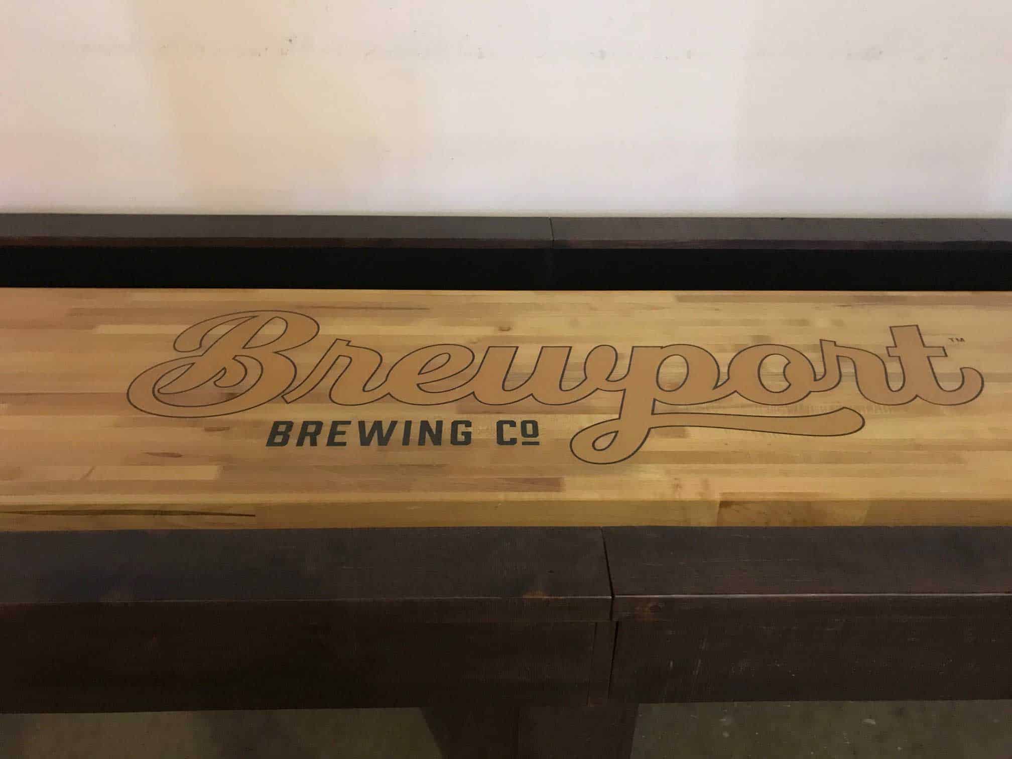 brewport shuffleboard logo