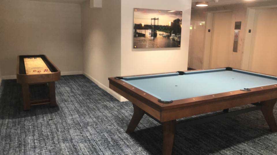 residence inn hotel game room