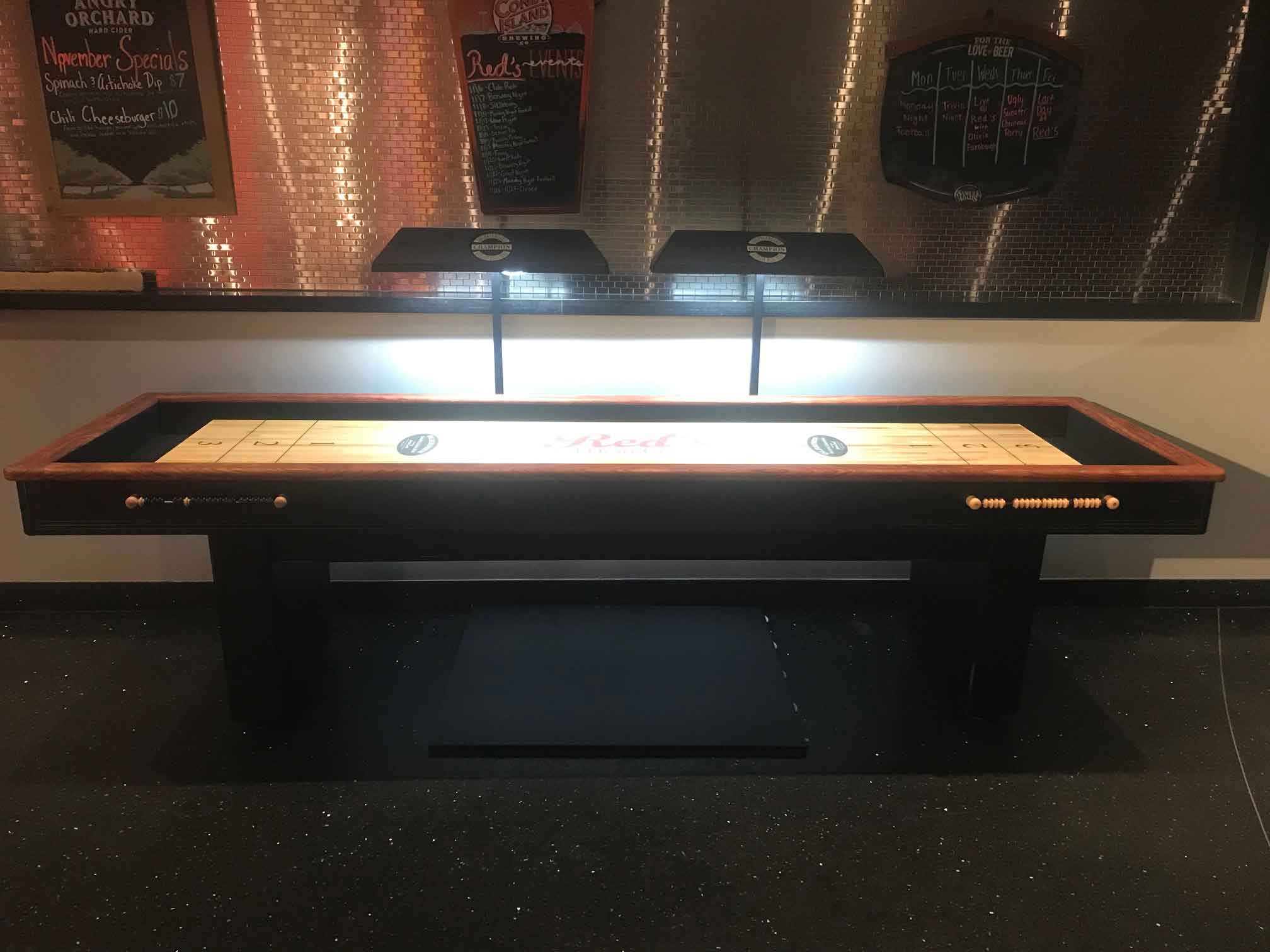 Sacred Heart University, Fairfield, CT shuffleboard