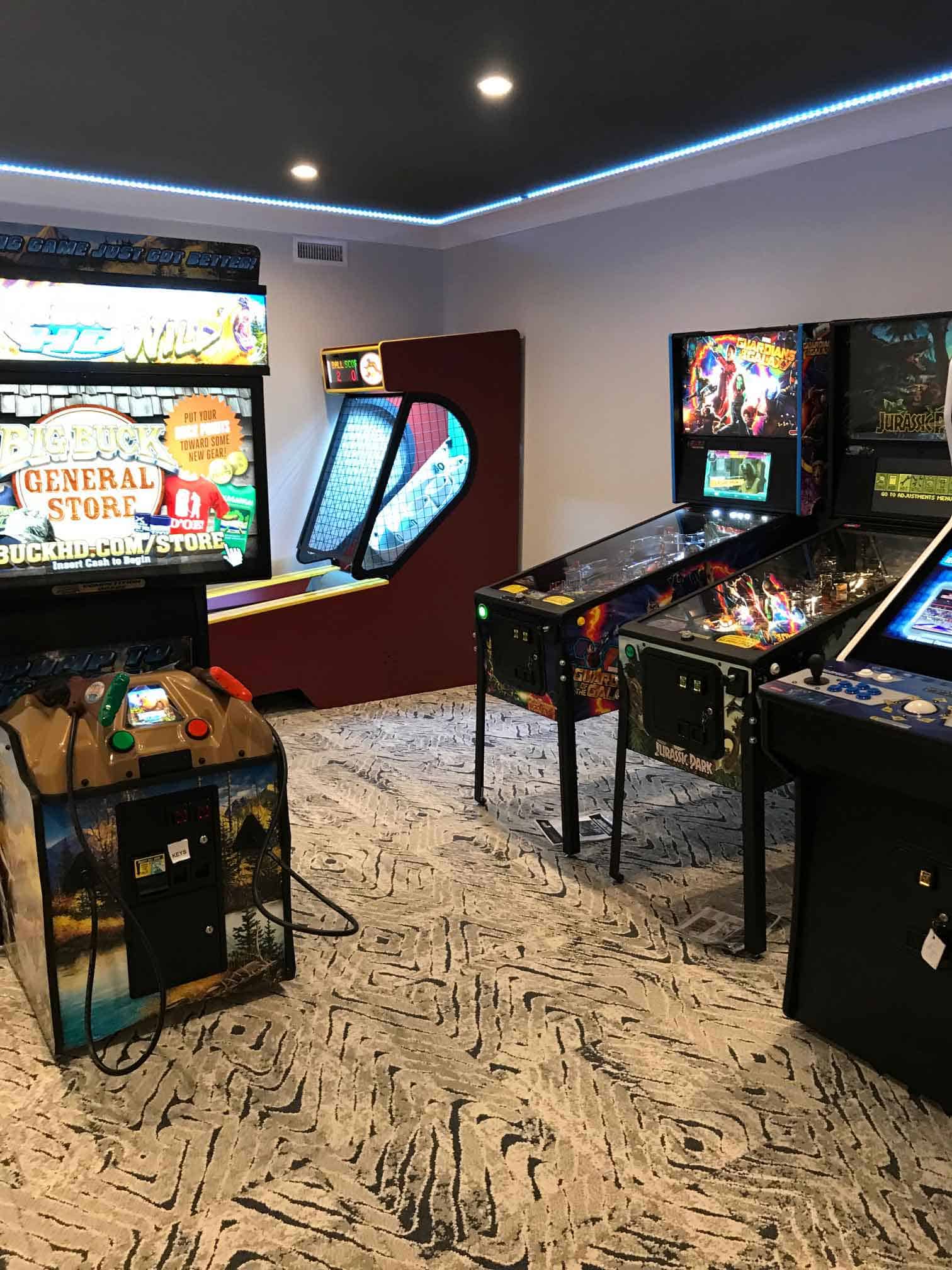 arcade pinball skeeball greenwich