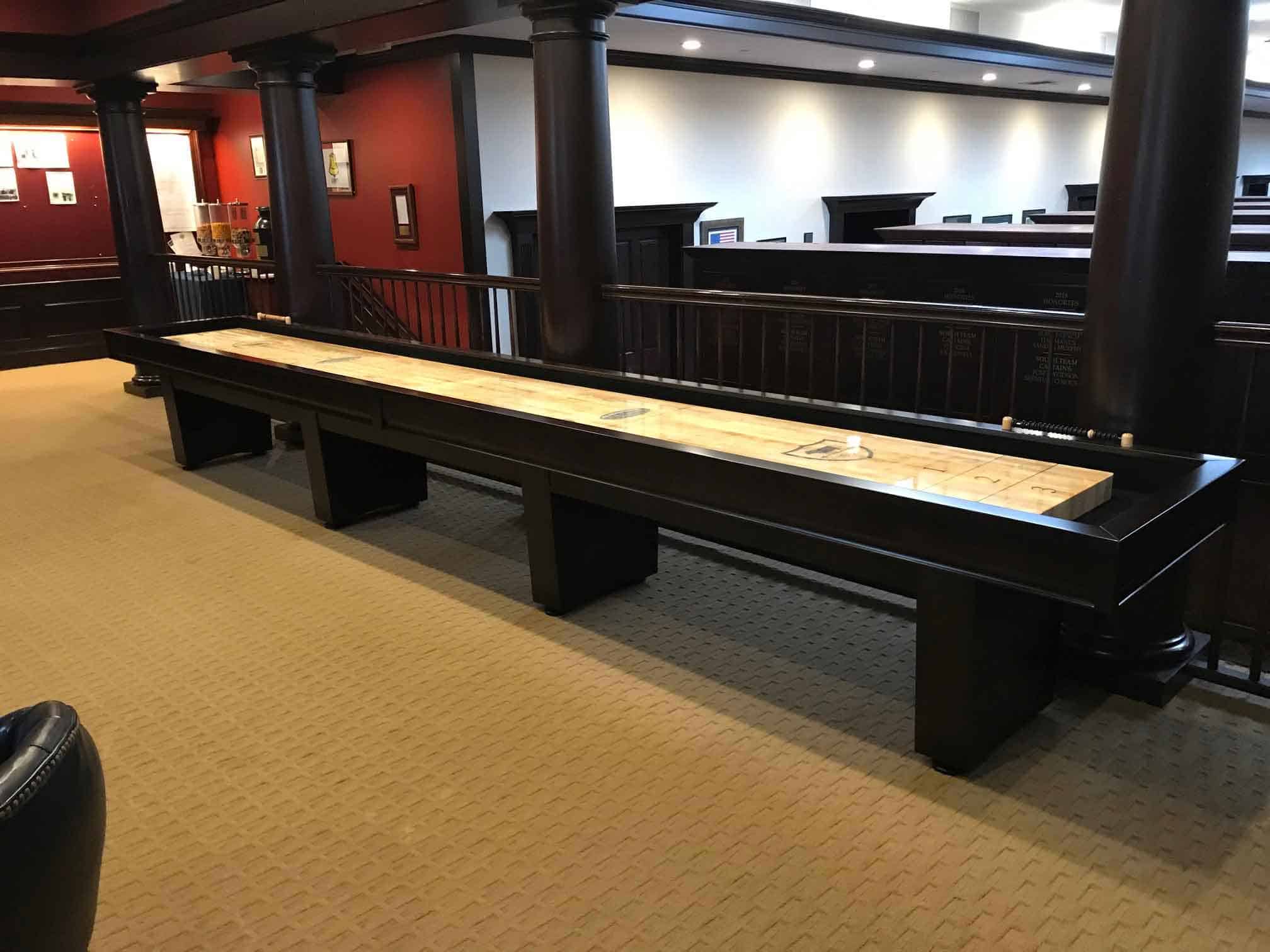 darien 18ft olhausen shuffleboard