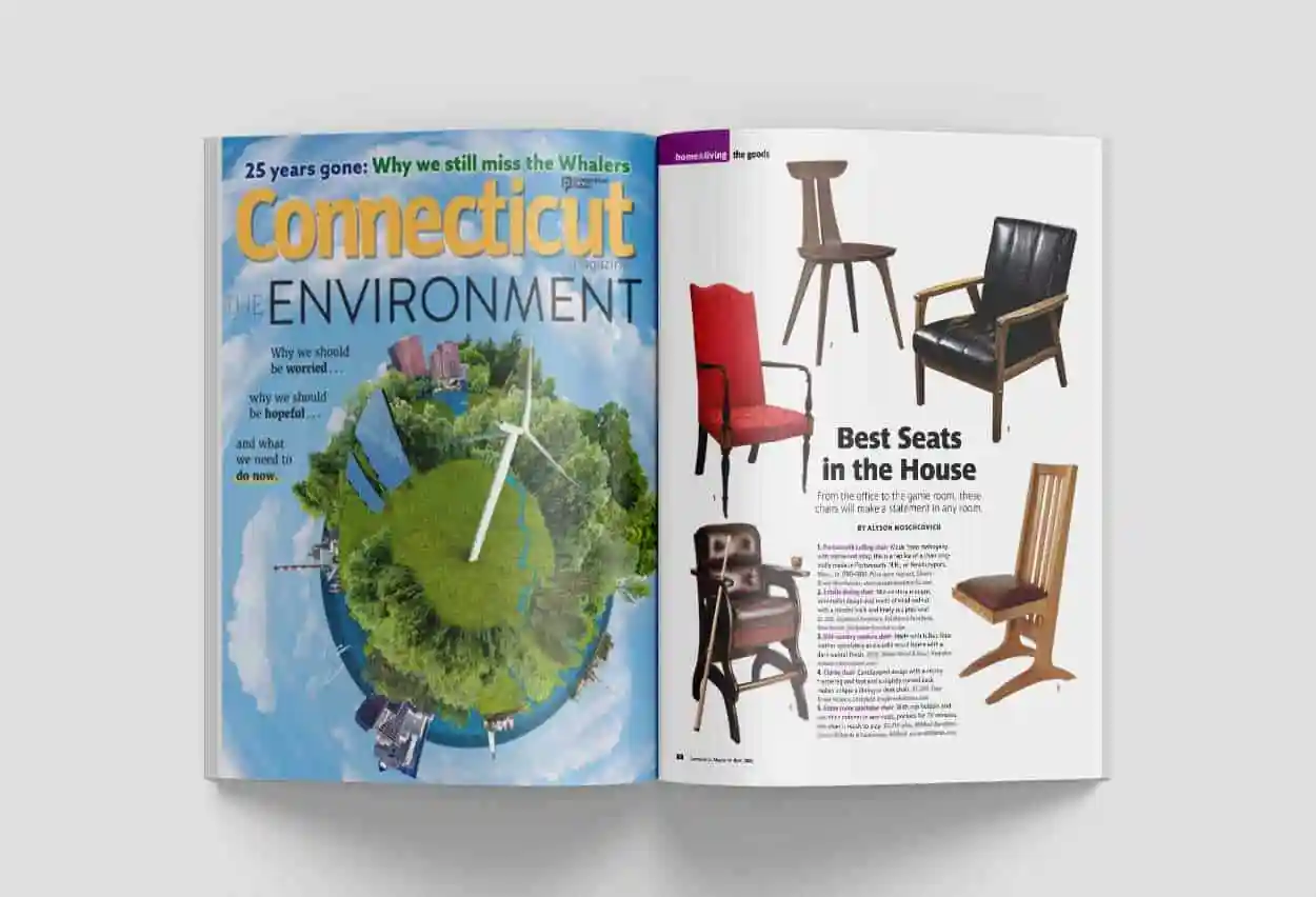 a spread from ct magazine