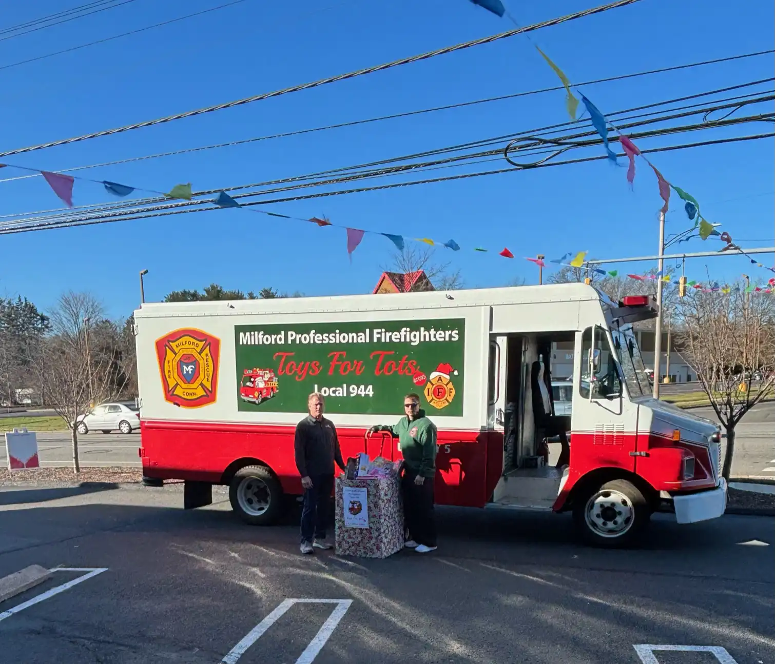 Overflowing with generosity! Every toy in this box represents a brighter holiday for a child.
