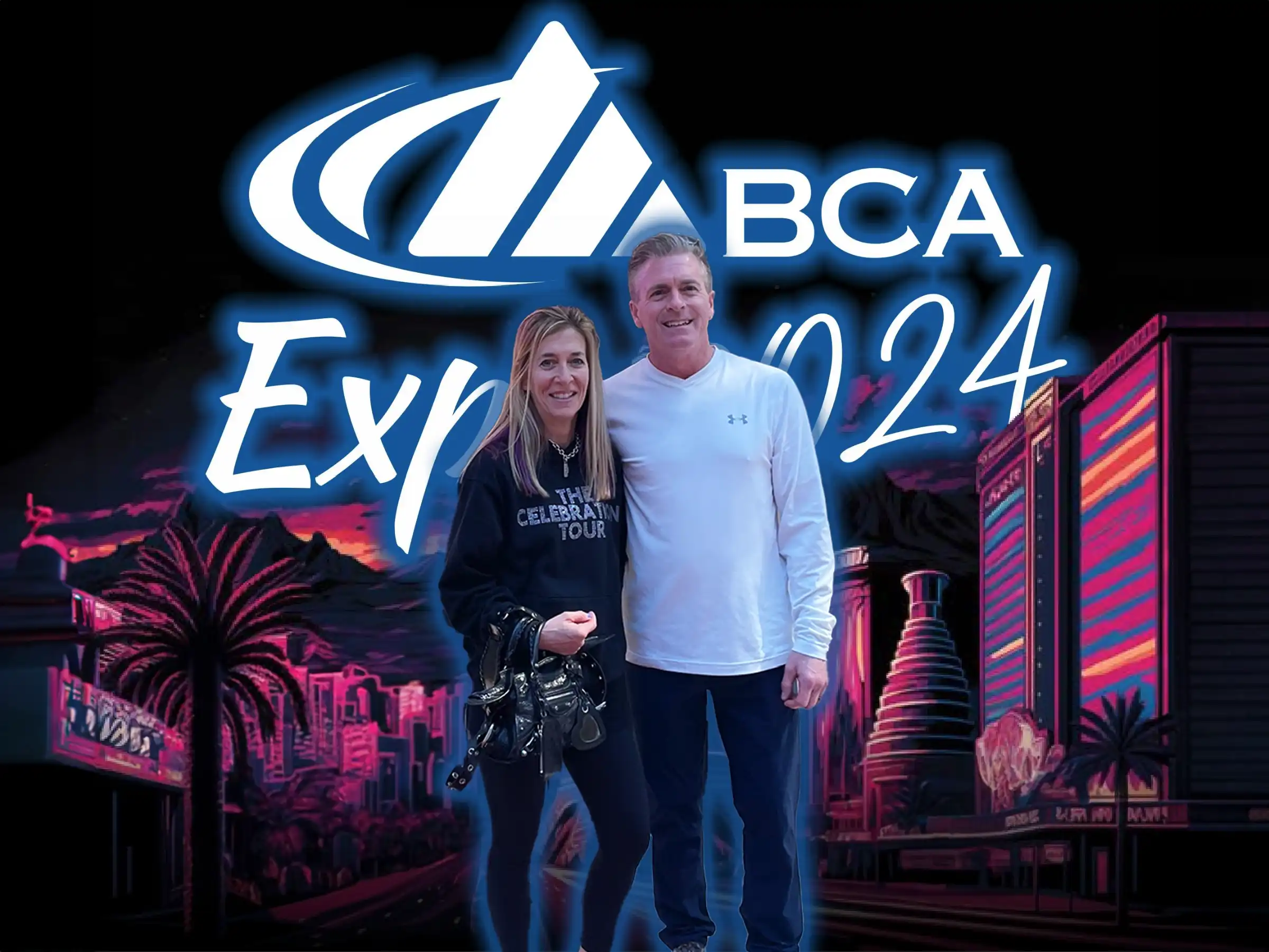 David and lynne cornwall at the BCA 2024 in Vegas