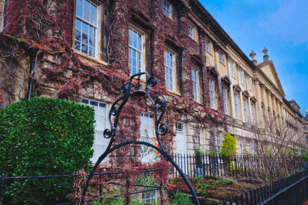 A Regency period street in Bath