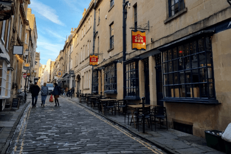 Queen Street in Bath