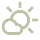 A weather icon