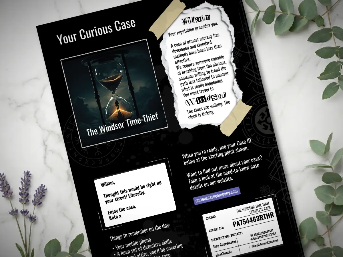 The Windsor Time Thief - Part Two - Gift Card