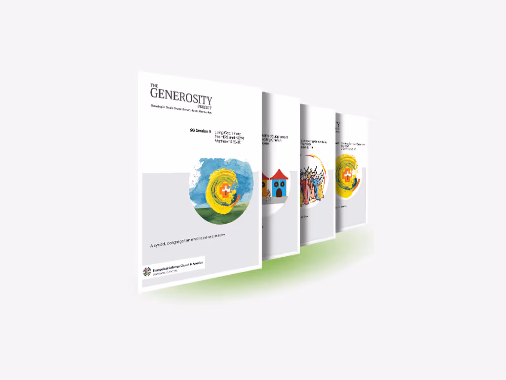 Stack of printed booklets displayed side by side