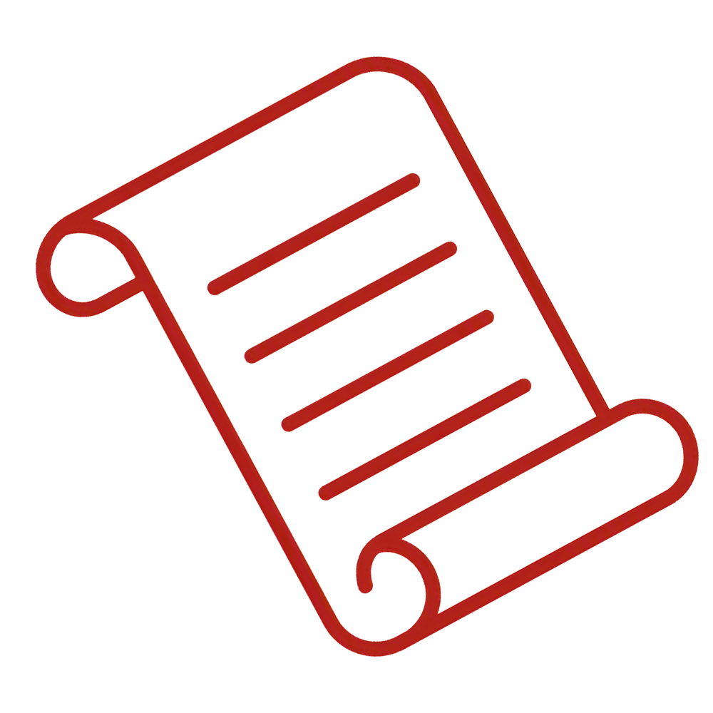 an icon of a scroll