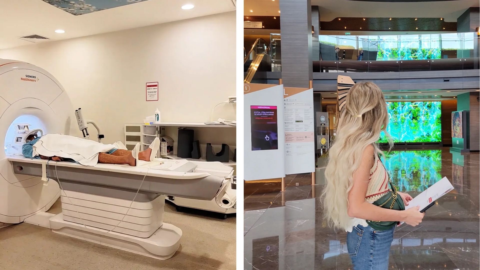 Getting an MRI scan and exploring Memorial Hospital in Istanbul