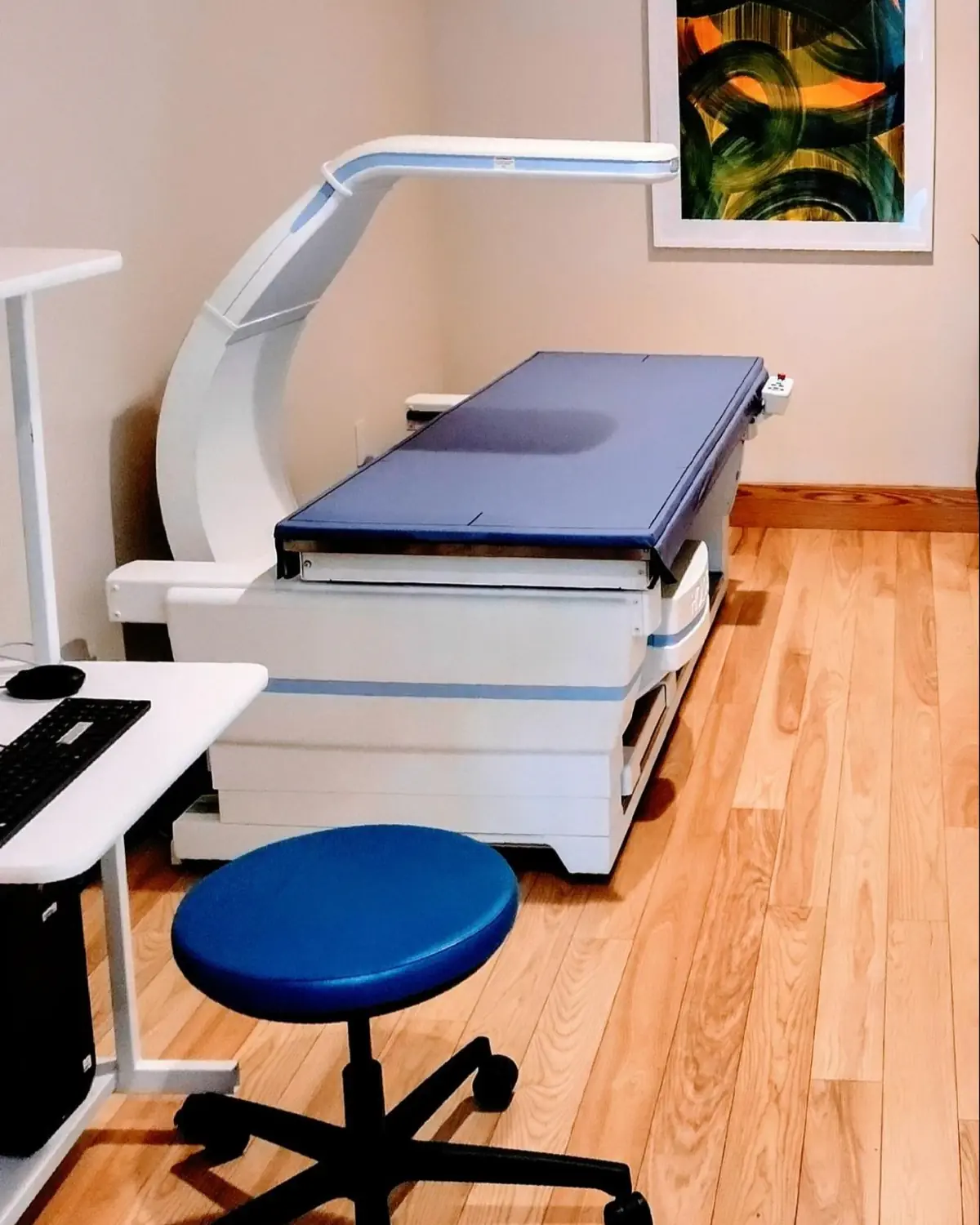 DEXA scan machine at Love.Life for body composition and bone density testing