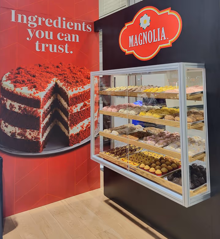 Bakery section at a grocery store