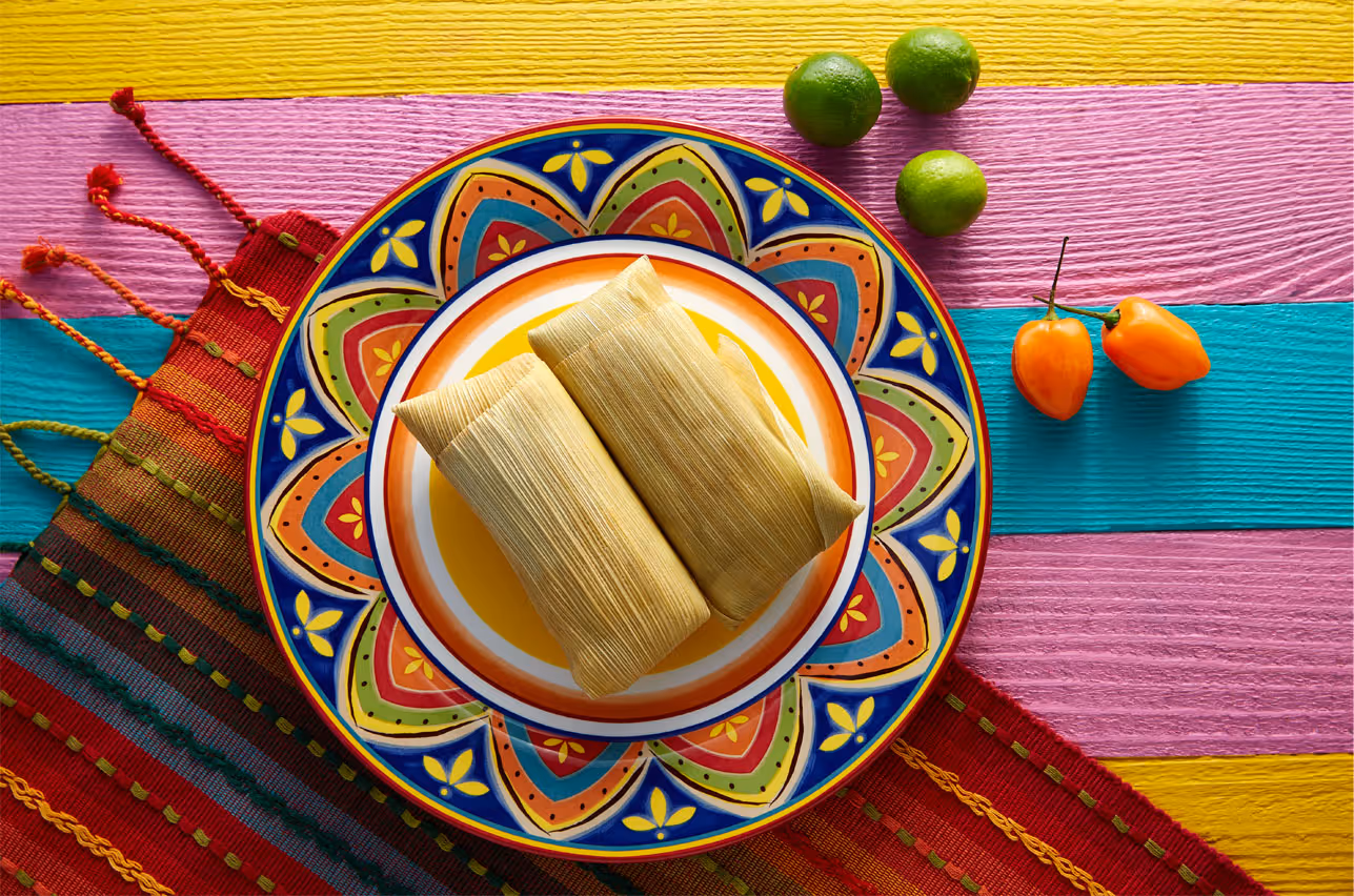 Two tamales