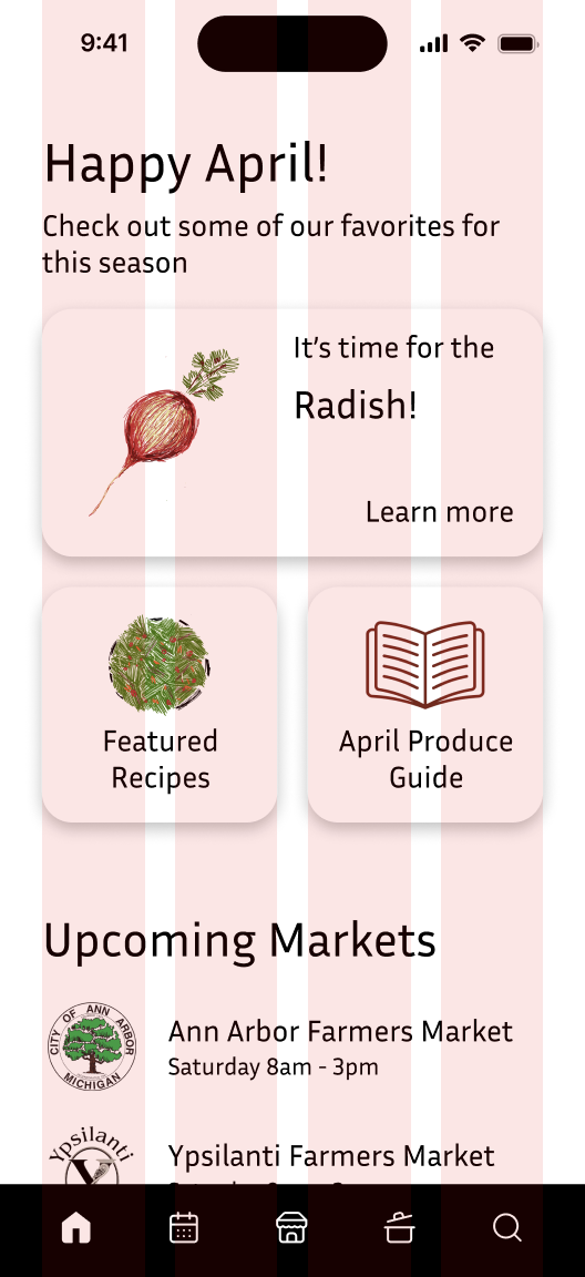 Early figma home page