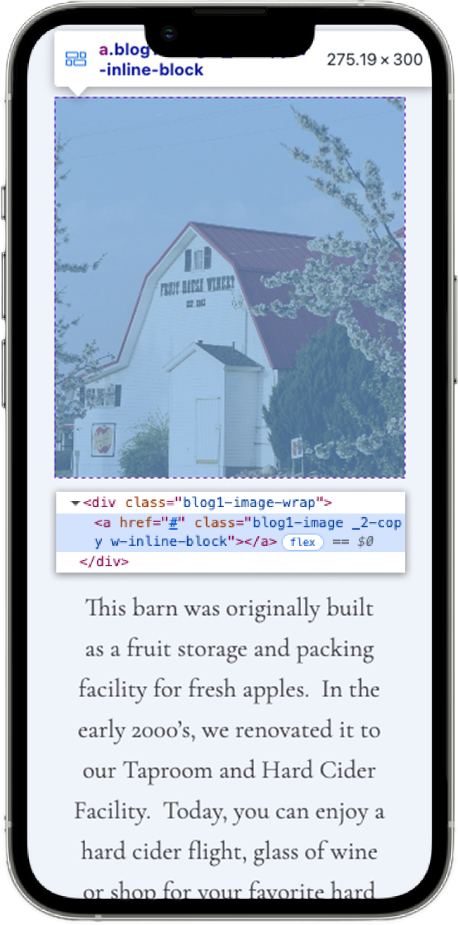 Image representing lack of alt text