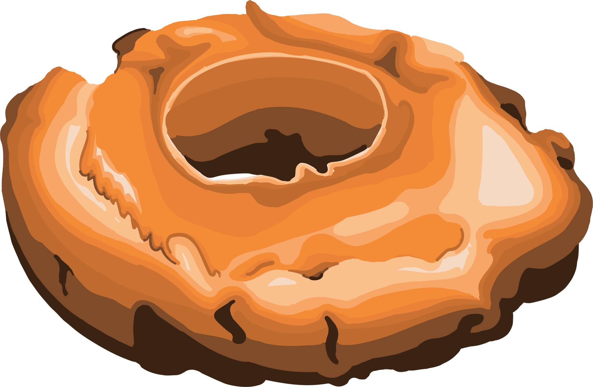 Sour cream donut