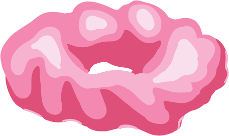 Pink frosting
