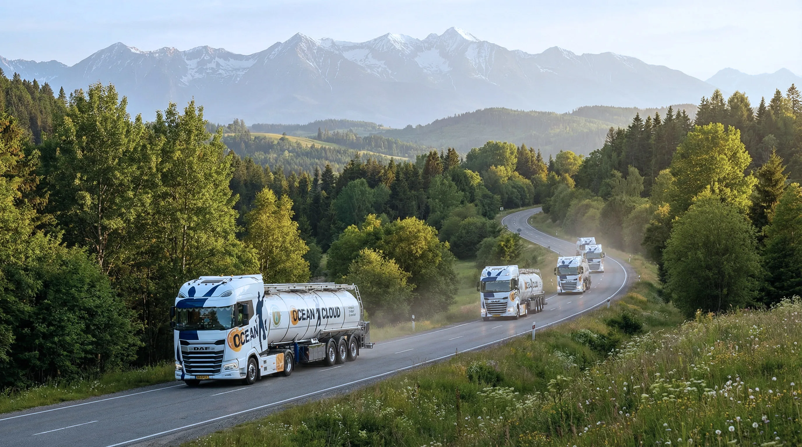 Expert drivers for liquid food transport across Europe