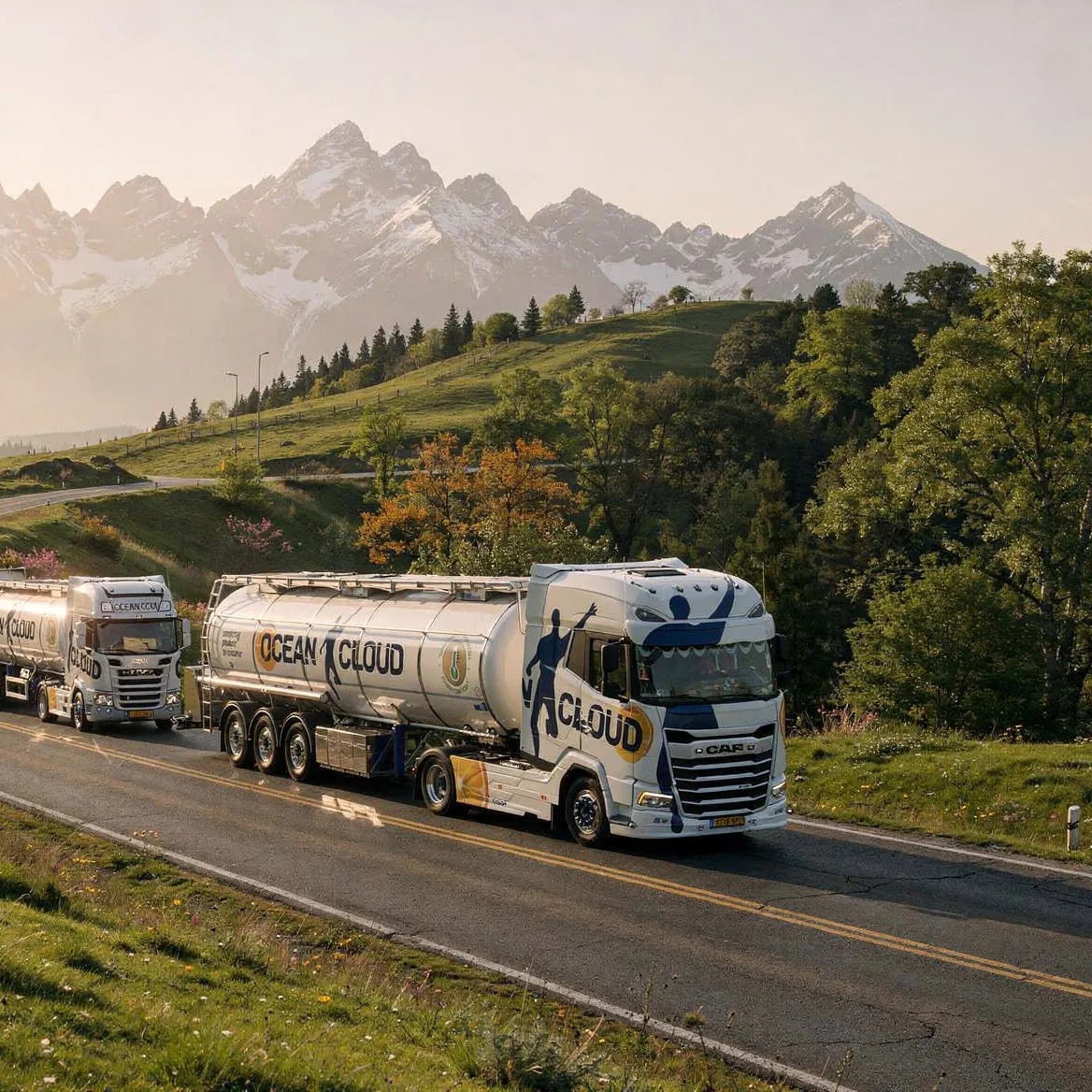 Temperature-controlled nutrition logistics transport
