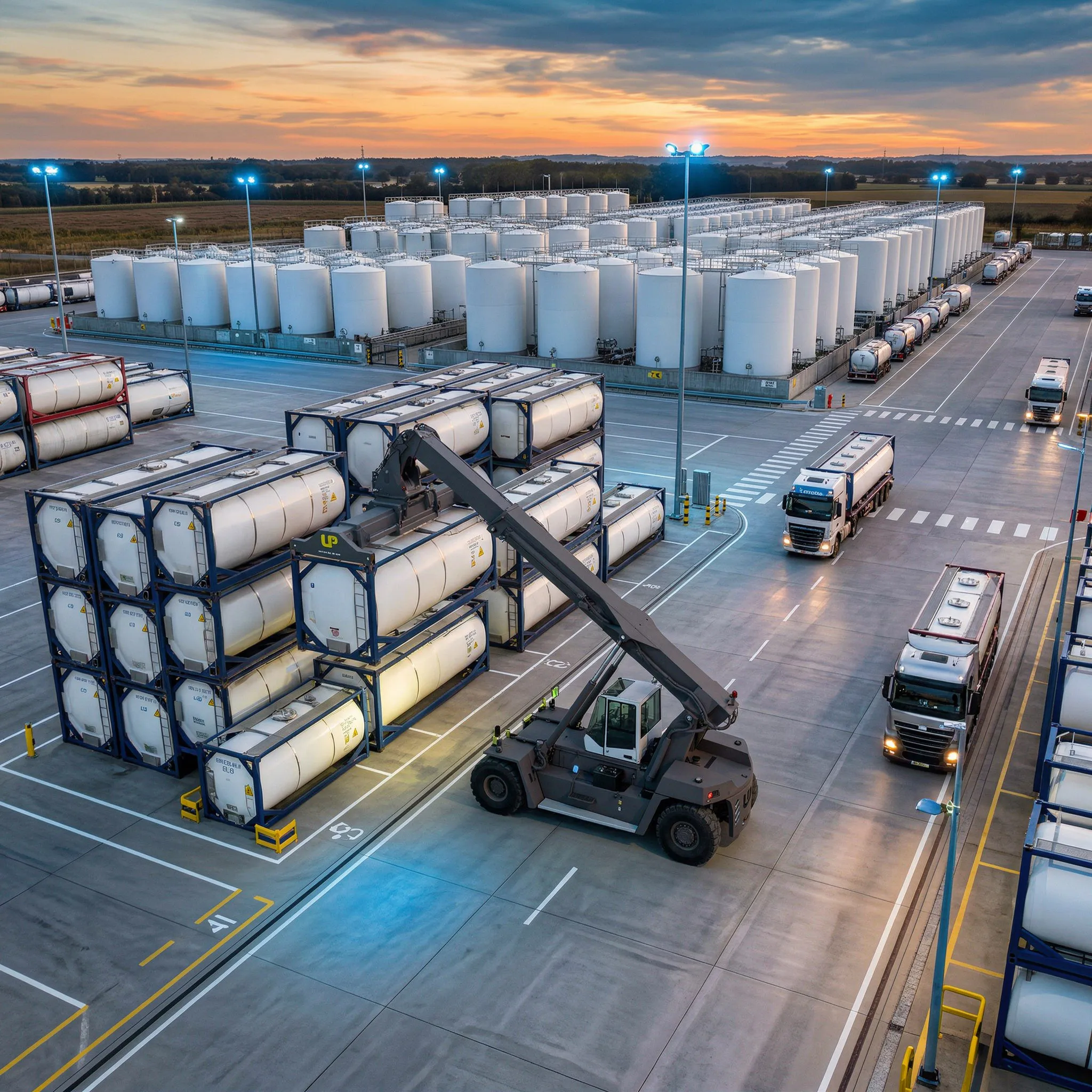 Professional tank container handling by Ocean Cloud Group