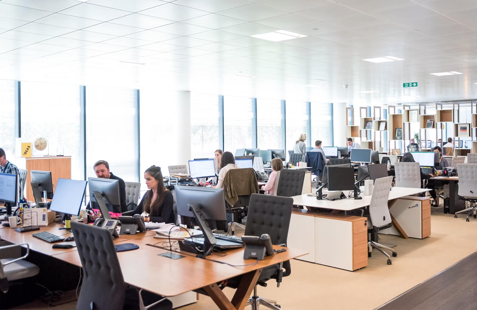 Generic office environment in 2025, featured on Mackard about us page