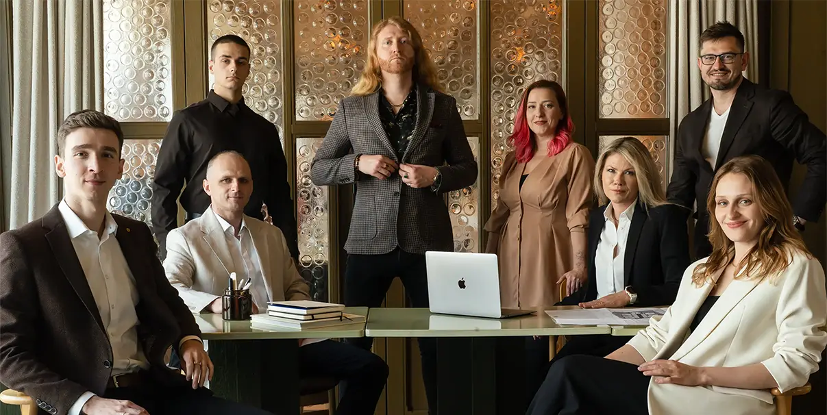 zdjęcie grupowe teamu