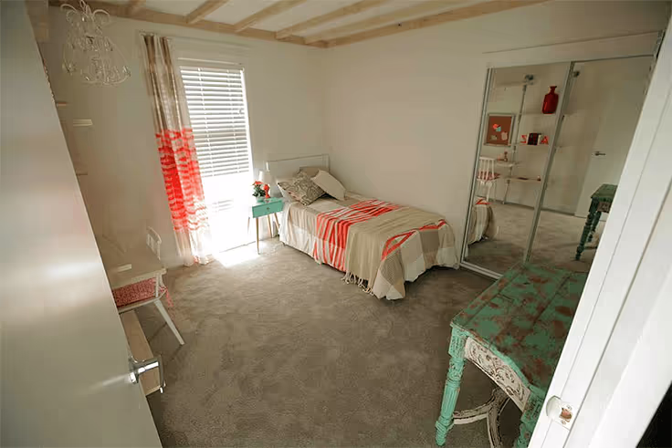 The Gourley's girl's room.