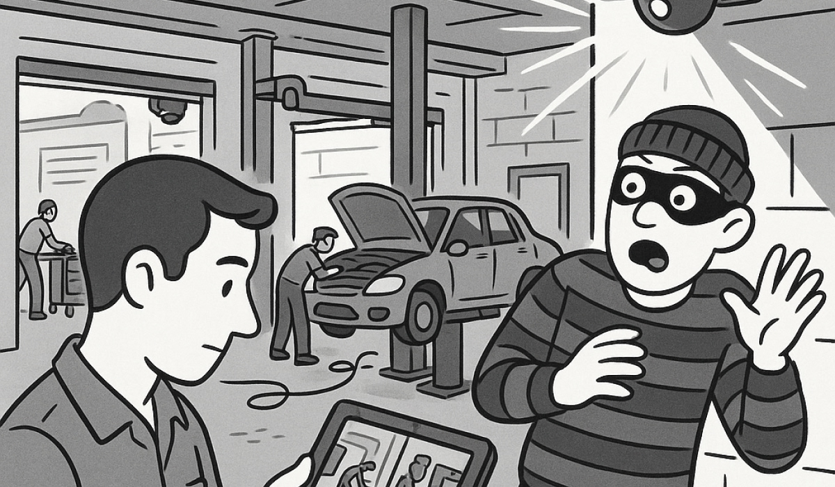 3 Ways Security Cameras Transform Auto Shop Safety & Efficiency